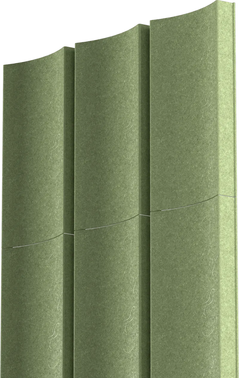 Archi acoustic panel in a styled interior