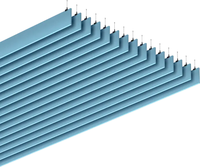 Blade acoustic panel